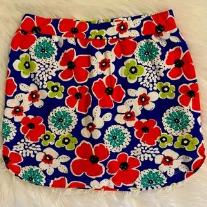 Crown & Ivy Floral Skort Large